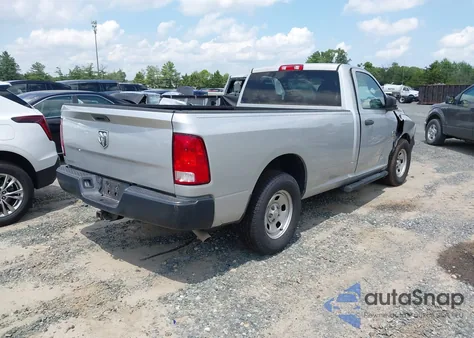 2018 Ram 1500 Tradesman 4X2 8' Box из США, поврежденный, VIN 3C6JR6DG8JG129127